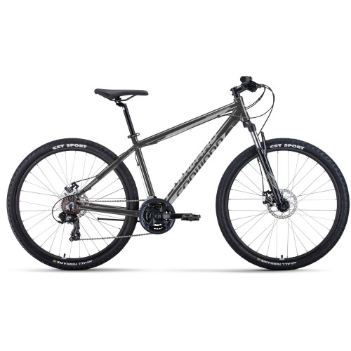 Велосипед Forward APACHE 27,5 2.0 D CLASSIC (15"рост) серый/серебристый 2022 год