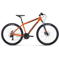 Велосипед Forward APACHE 27,5 2.0 D CLASSIC (27,5" 21 ск. рост. 15") 2022, оранжевый/черный, RBK22FW27931
