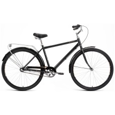 Велосипед Forward DORTMUND 28 3.0 (28" 3 ск. рост. 19") 2022, черный/бронзовый, RBK22FW28615