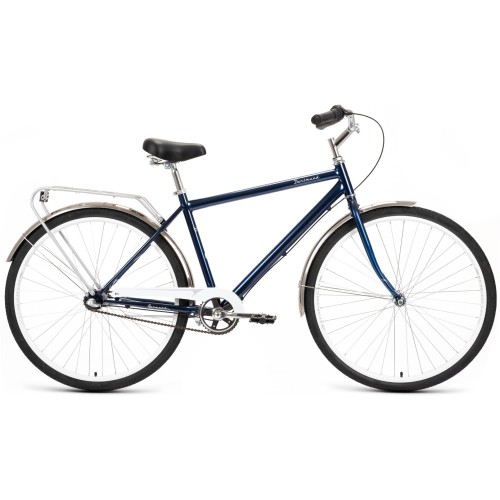 Велосипед Forward DORTMUND 28 3.0 (19"рост) темно-синий/белый 2022 год