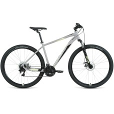 Велосипед Forward APACHE 29 2.2 D (29" 21 ск. рост. 21") 2022, серый/бежевый, RBK22FW29460