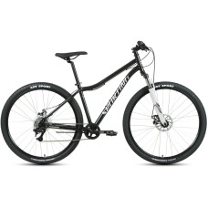 Велосипед Forward SPORTING 29 2.2 D (29" 8 ск. рост. 17") 2022, черный/белый, RBK22FW29912