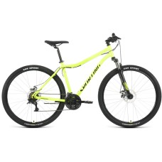 Велосипед Forward SPORTING 29 2.2 D (29" 8 ск. рост. 17") 2022, ярко-зеленый/черный, RBK22FW29913