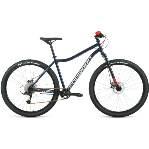 Велосипед Forward SPORTING 29 X D (17"рост) темно-синий/красный 2022 год