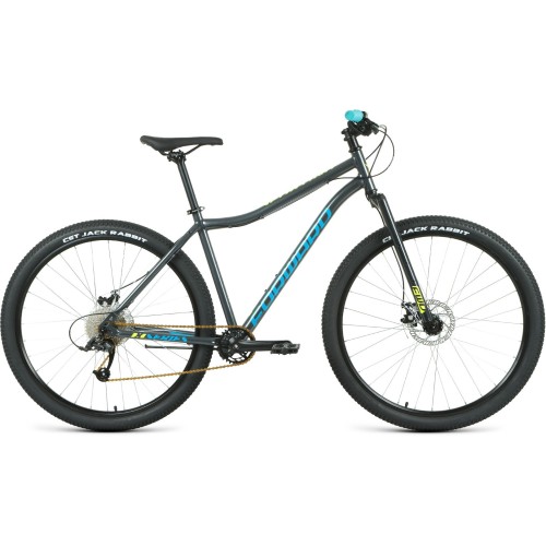 Велосипед Forward SPORTING 29 X D (17"рост) темно-серый/зеленый 2022 год