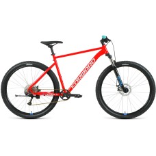 Велосипед Forward SPORTING 29 XX D (29" 9 ск. рост. 17") 2022, красный/синий, RBK22FW29983