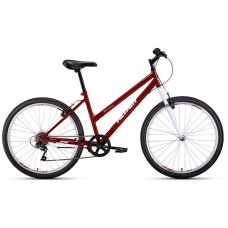 Велосипед Altair ALTAIR MTB HT 26 low (26" 6 ск. рост. 15") 2022, красный/белый, RBK22AL26120