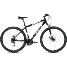 Велосипед Altair AL 29 D (29" 21 ск. рост. 17") 2022, черный/серебристый, RBK22AL29242