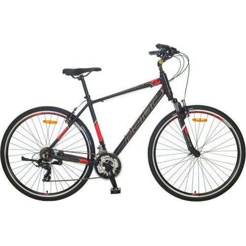 Велосипед POLAR HELIX black-red 18 L 2021