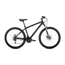 Велосипед ALTAIR AL 27,5 D 15" 2021 черный / серебристый