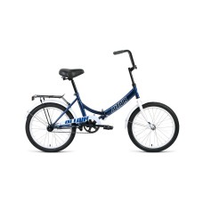 Велосипед ALTAIR City 20 (рост 14") 2020 темно-синий / белый