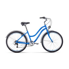 велосипед Forward Evia Air 26 1.0 (рост 16") 2020 синий / белый