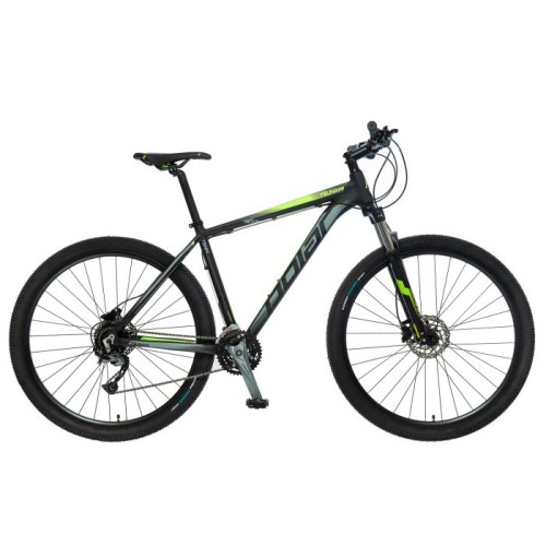 Велосипед POLAR TSUNAMI black-fluo green 20 XL 2021