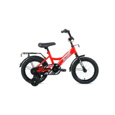 Детский велосипед ALTAIR KIDS 14 2021 красный / серебристый
