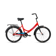 Велосипед ALTAIR CITY 24 2021 красный / голубой