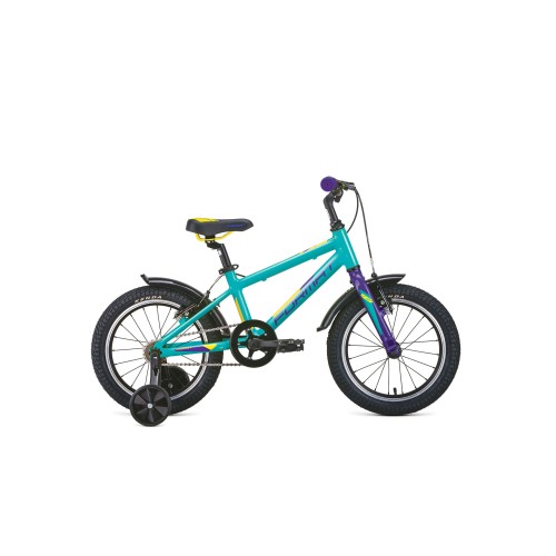 Детский велосипед FORMAT Kids 16 - 2020-2021 бирюзовый матовый
