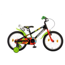 Детский Велосипед POLAR JR 18 Dino black 2021