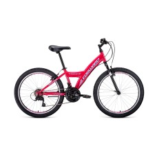 велосипед Forward Dakota 24 1.0 (рост 13") 2020 розовый / белый