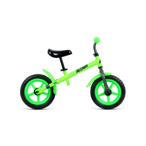 Детский велосипед ALTAIR MINI 12 2021 зеленый / серый