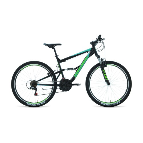 Велосипед Forward Raptor 27,5 1.0 (рост 16") 2020 черный / бирюзовый