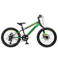Велосипед POLAR ALASKA 20 black-green-yellow 19 2021