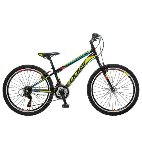 Велосипед POLAR SONIC 24 black-green 20 2021