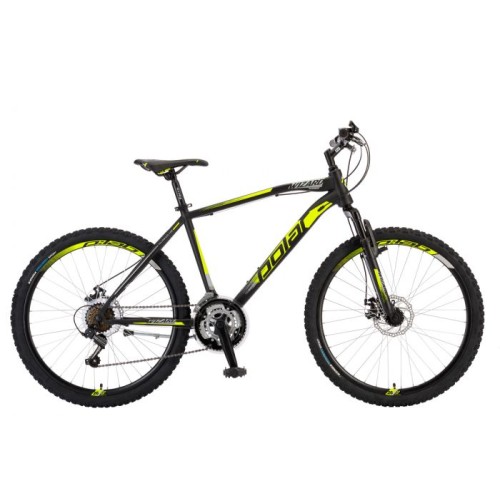 Велосипед POLAR WIZARD 2.0 black-fluo yellow 20 XL 2021