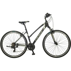 Велосипед POLAR FORESTER COMP ŽENSKI black-silver 18 M 2021