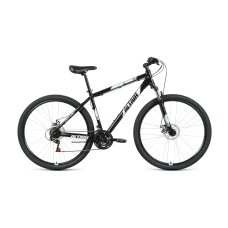 Велосипед ALTAIR AL 29 D 19" 2021 черный / серебристый