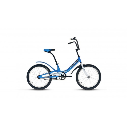 Детский велосипед Forward Scorpions 20 1.0 (рост 10.5") 2020 синий / белый