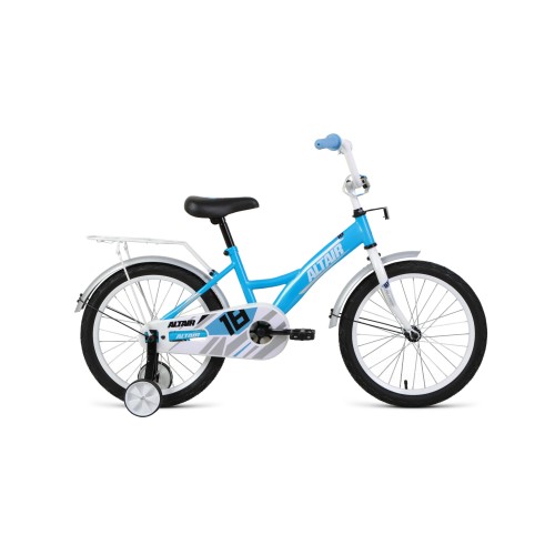 Детский велосипед ALTAIR KIDS 18 2021 бирюзовый / белый