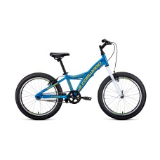 Детский велосипед Forward Comanche 20 1.0 (рост 10.5")2020 голубой / желтый