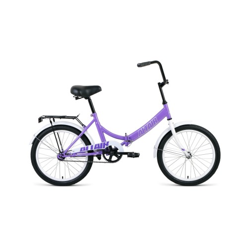 Велосипед ALTAIR City 20 (рост 14") 2020 фиолетовый / серый