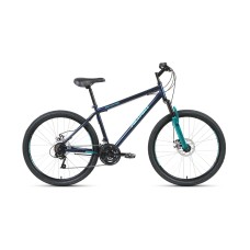 Велосипед ALTAIR MTB HT 26 2.0 disc (рост 17") 2020 темно-синий / бирюзовый