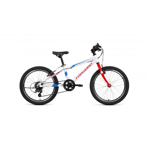 Детский велосипед Forward Rise 20 2.0 (рост10.5") 2020 белый /красный