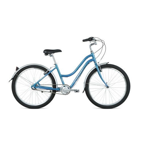 Велосипед FORMAT 7732 26 16 2021 серо-голубой
