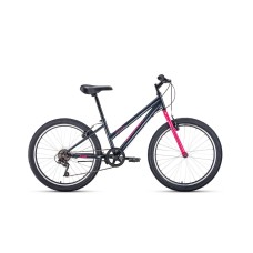 Велосипед ALTAIR MTB HT 24 low (рост 13") 2020 серый / розовый