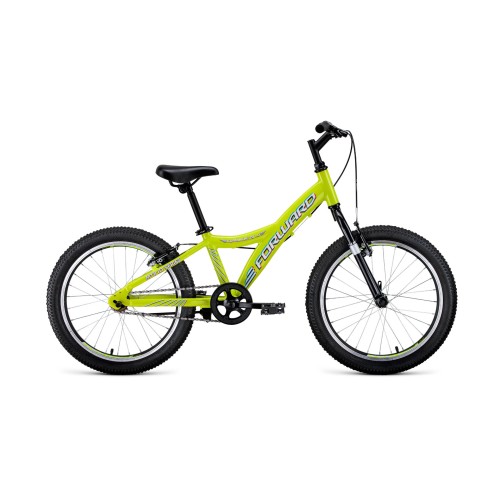 Детский велосипед Forward Comanche 20 1.0 (рост 10.5")2020 желтый / белый
