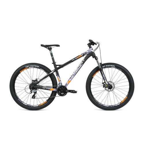 Велосипед FORMAT 1315 27,5 L 2021 чёрный матовый/ серый матовый