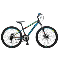 Велосипед POLAR SONIC 26 FS DISK black-blue-green 20 2021