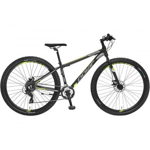 Велосипед POLAR MIRAGE URBAN black-green 19 XXL 2021