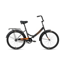 Велосипед ALTAIR CITY 24 2021 темно-серый / оранжевый