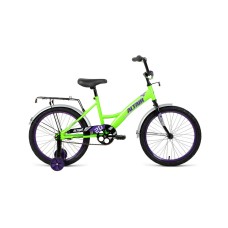 Детский велосипед ALTAIR KIDS 20 2021 ярко-зеленый / фиолетовый