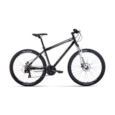 Велосипед Forward Sporting 27,5 2.0 disc (рост 19") 2020 черный / белый