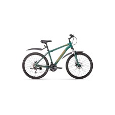 велосипед Forward Hardi 26 2.0 disc (рост 17") 2020 зелёный матовый