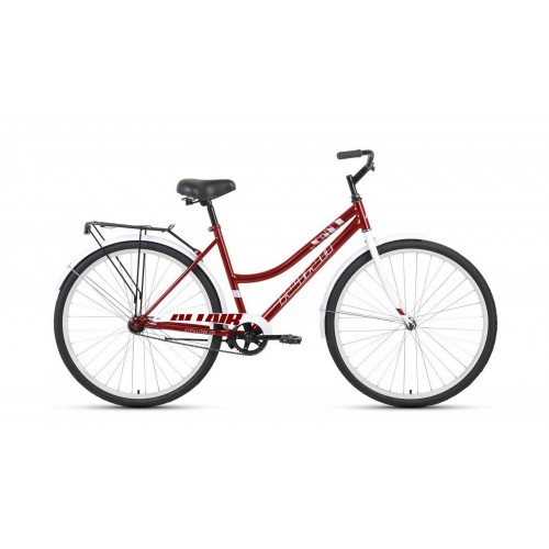 Велосипед ALTAIR CITY 28 low 2021 темно-красный / белый
