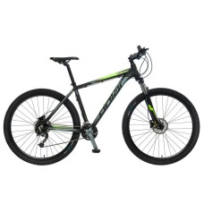 Велосипед POLAR TSUNAMI black-fluo green 20 L 2021