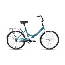 Велосипед ALTAIR CITY 24 2021 голубой / белый