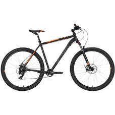 Велосипед STARK Hunter 29.3 HD (18" рост) чёрный/оранжевый 2022 год