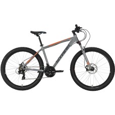 Велосипед STARK Hunter 27.2+ HD (18" рост) серый/оранжевый 2022 год